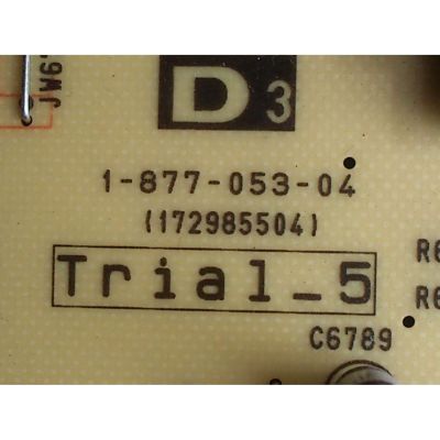 D3 SONY A-1553-192-A  / 1-877-053-04 / 172985504 / SONY MODELO KDL-40XBR6 - Imagen 3